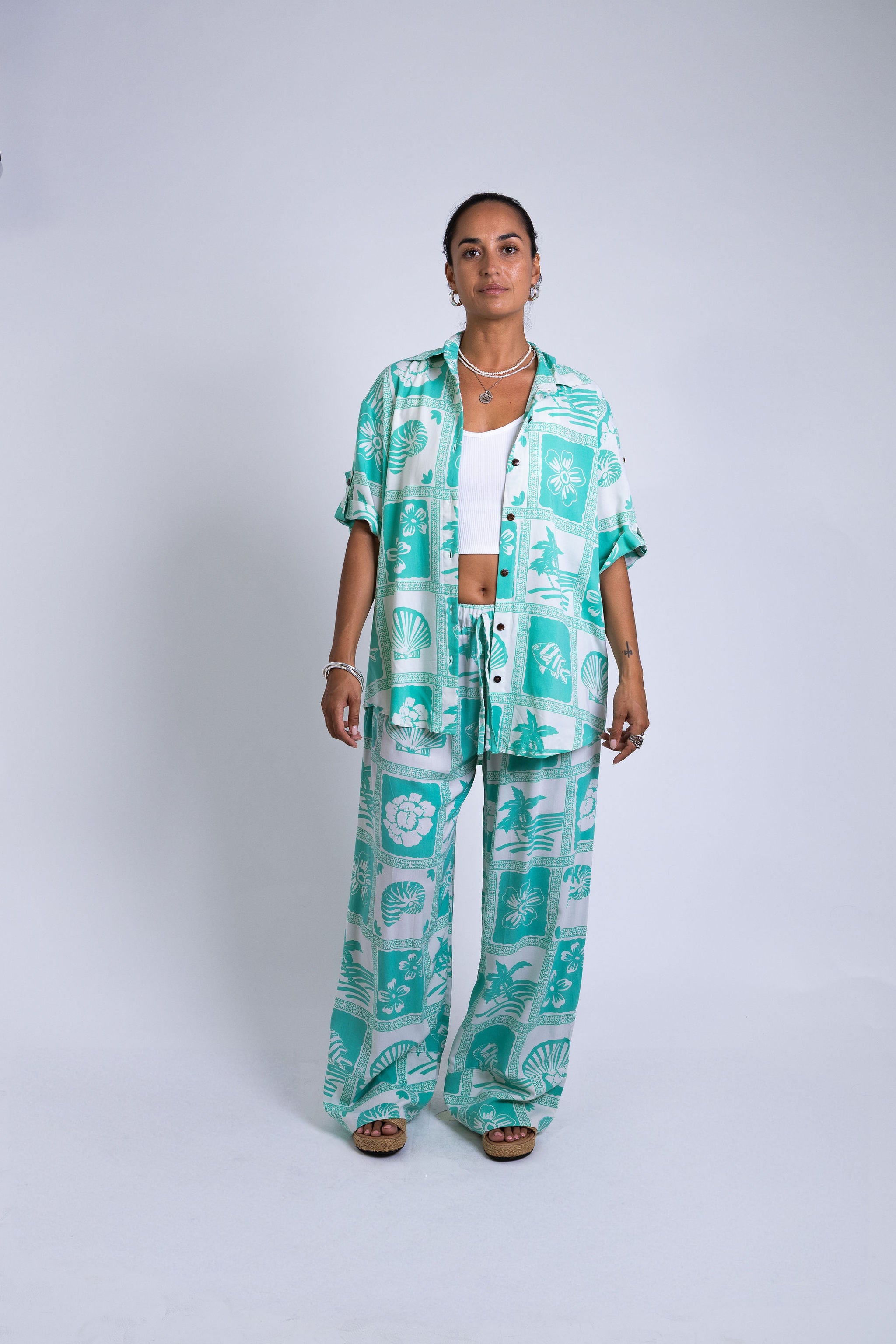 Mint Vaca Scarlett Shirt