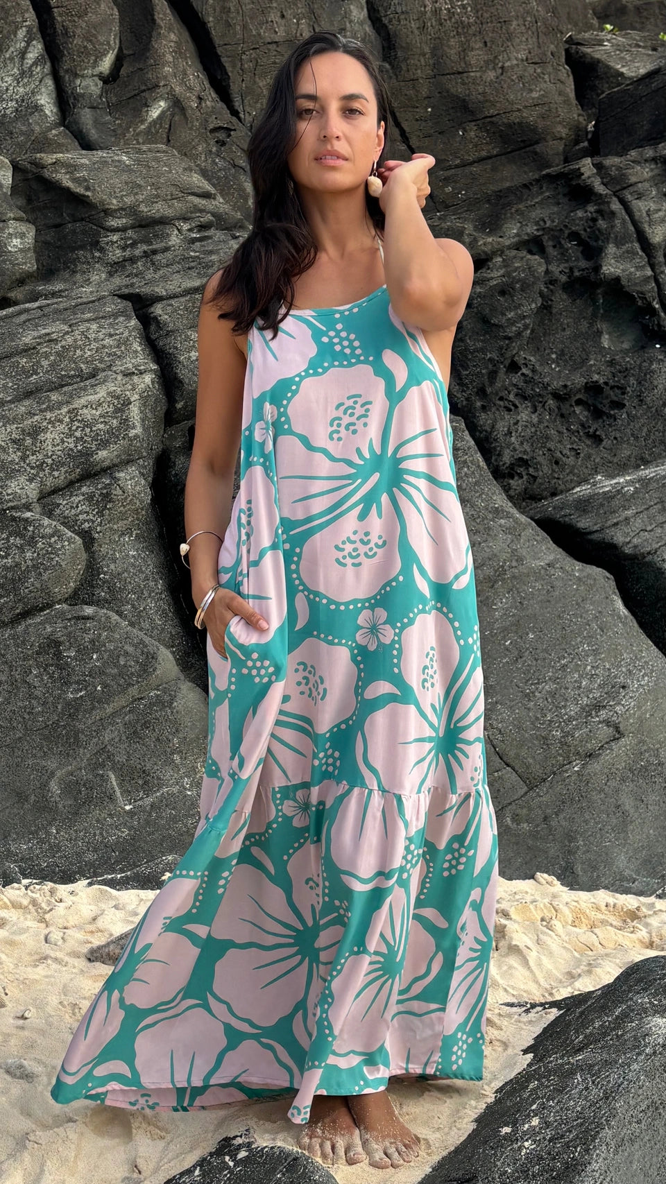 Pink Kaute Ora Rama Maxi
